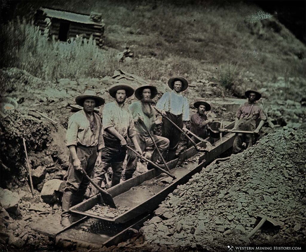 gold rush miners