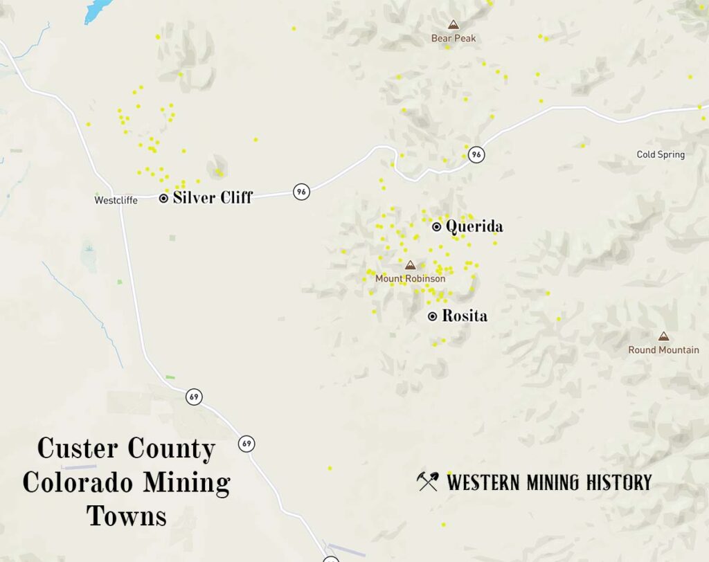 Custer County, Colorado Mining Towns