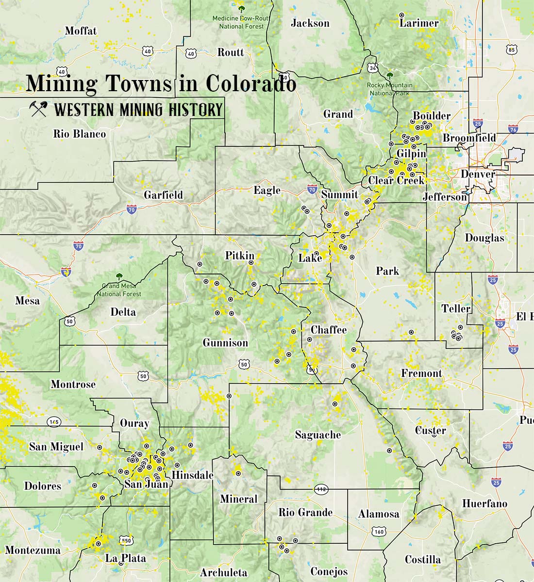 A tour of Colorado mining towns