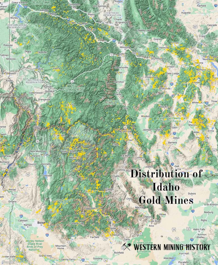 The Top Ten Gold Producing States – Western Mining History