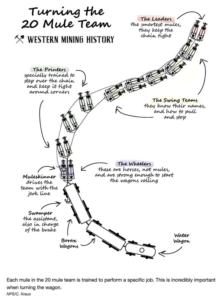 The Twenty Mule Teams of Death Valley Western Mining History