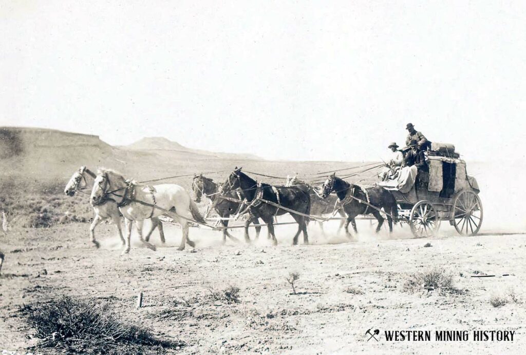 The Stagecoach: A Photo Essay on Western Travel – Western Mining History