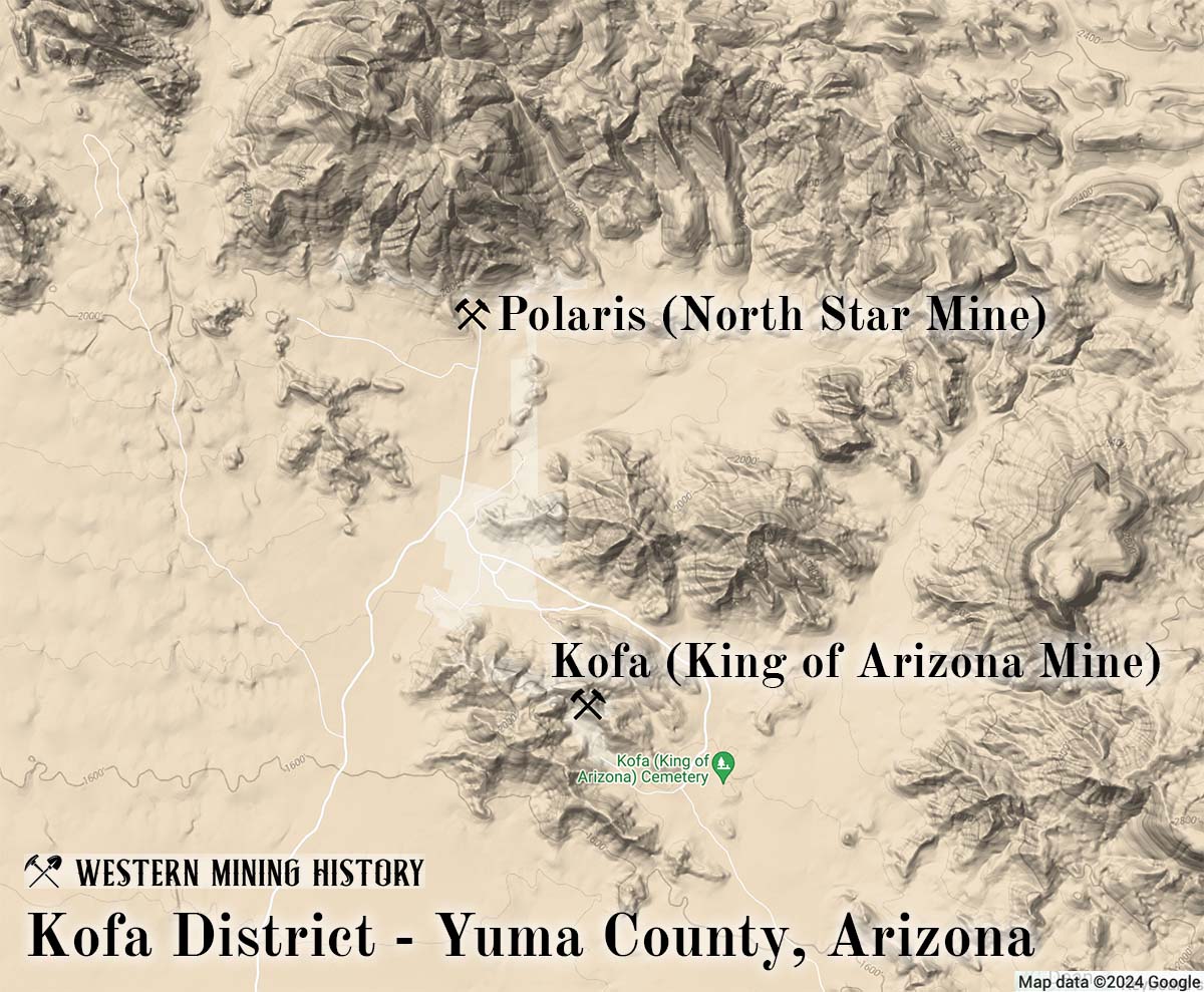 Kofa Arizona – Western Mining History